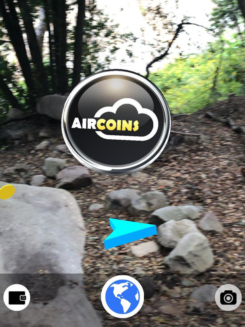 Aircoins Treasure Hunt screenshot game