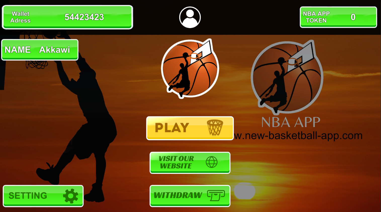 Screenshot 1 of NBAアプリ 1.0