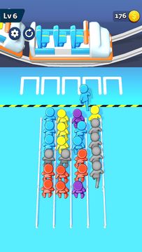 Queue Pile Game Screenshot