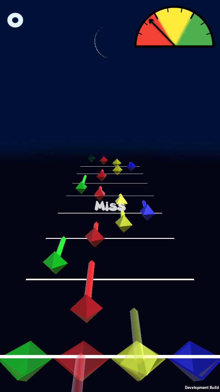 Violin Hero ゲームのスクリーンショット