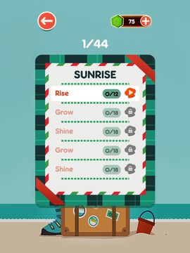 Balloon Trip-Word Diary Game Screenshot