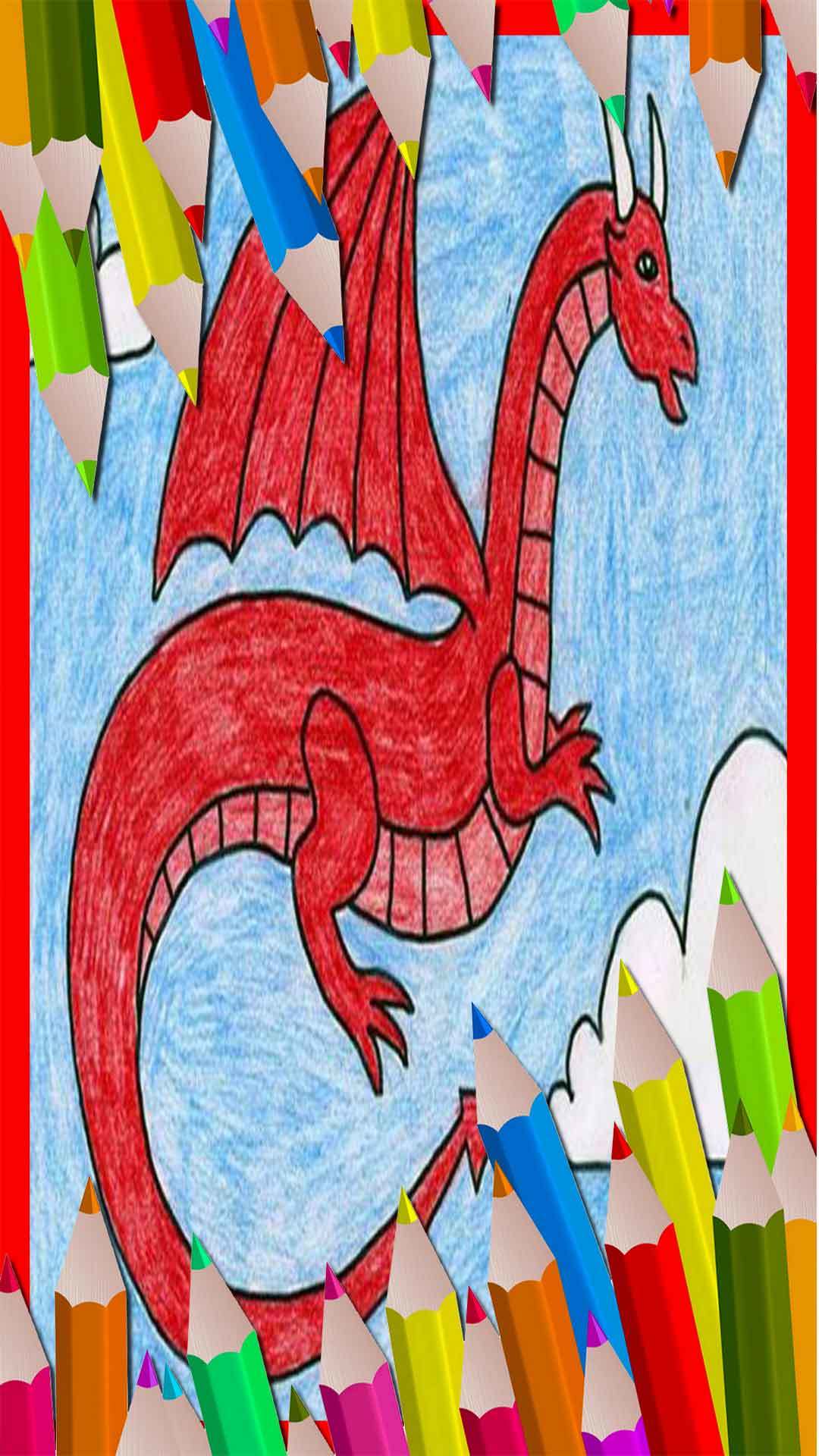 Screenshot of Dino Coloring Pages Fun