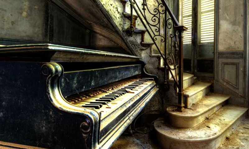 Impaired Piano House Escape Game Screenshot