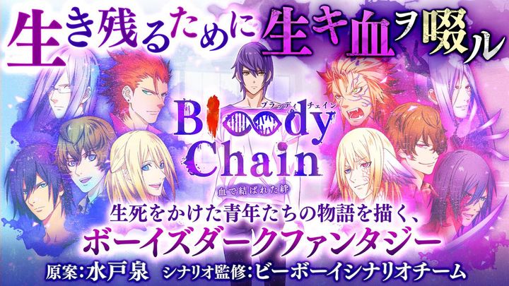 Screenshot 1 of Bloody Chain: Dating game for women to grow handsome 17.1.5