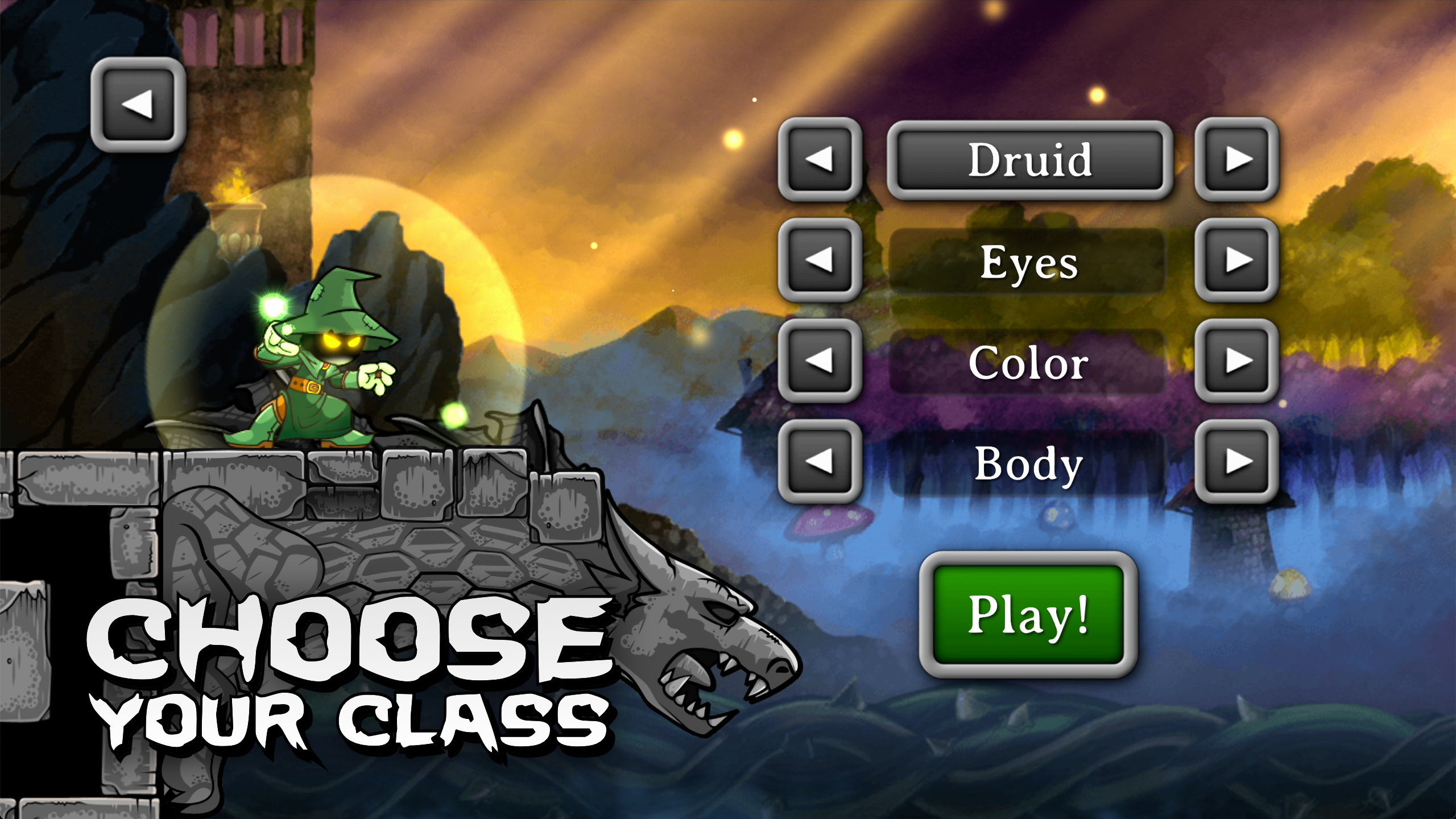 Magic Rampage Game Screenshot