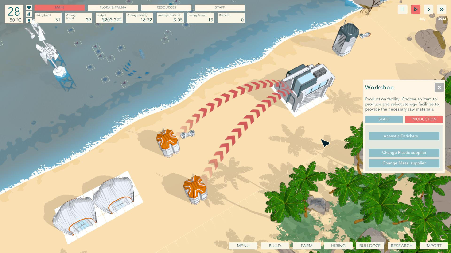 Screenshot of Against The Tide
