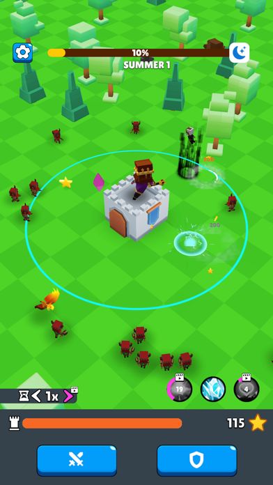 Heavenly Warrior 게임 스크린샷