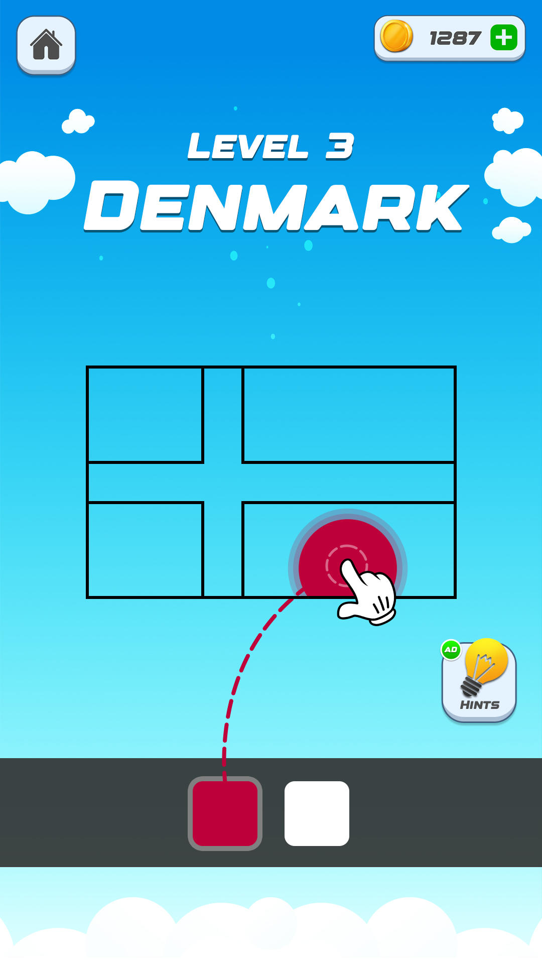 Cuplikan Layar Game Flag Painters: Painting Puzzle