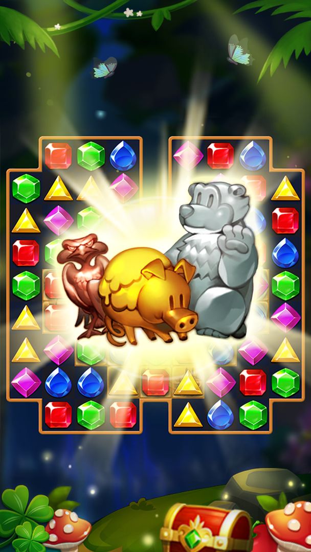 Jewels Forest : Match 3 Puzzle遊戲截圖