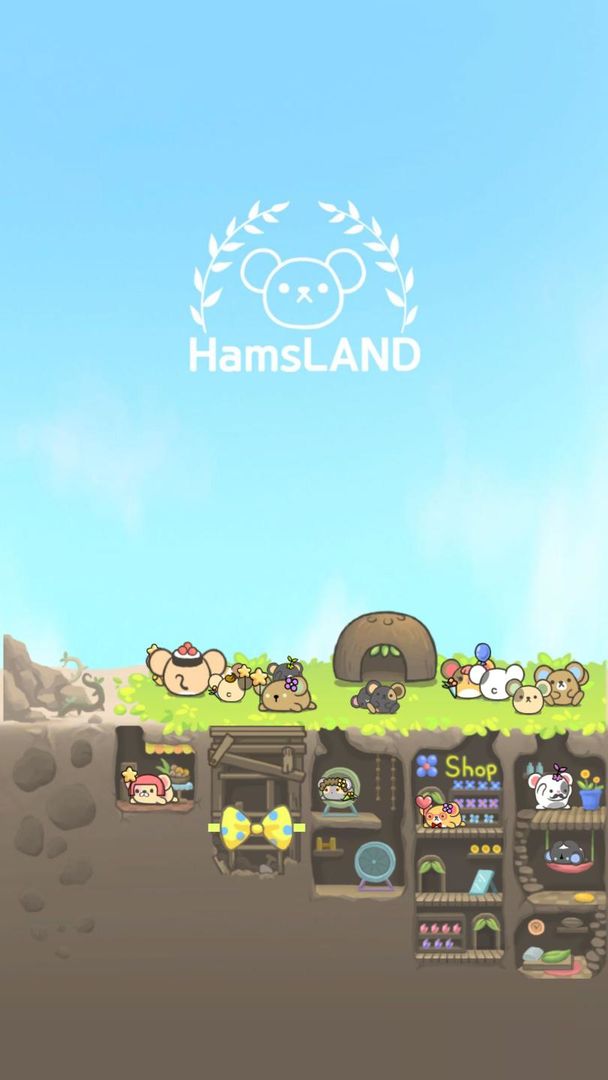 2048 햄스랜드 - 햄스터 파라다이스 게임 스크린 샷