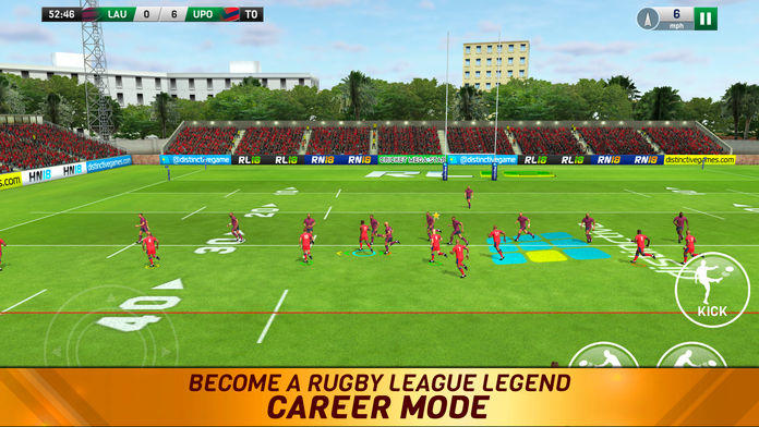 Rugby League 18 Game Screenshot