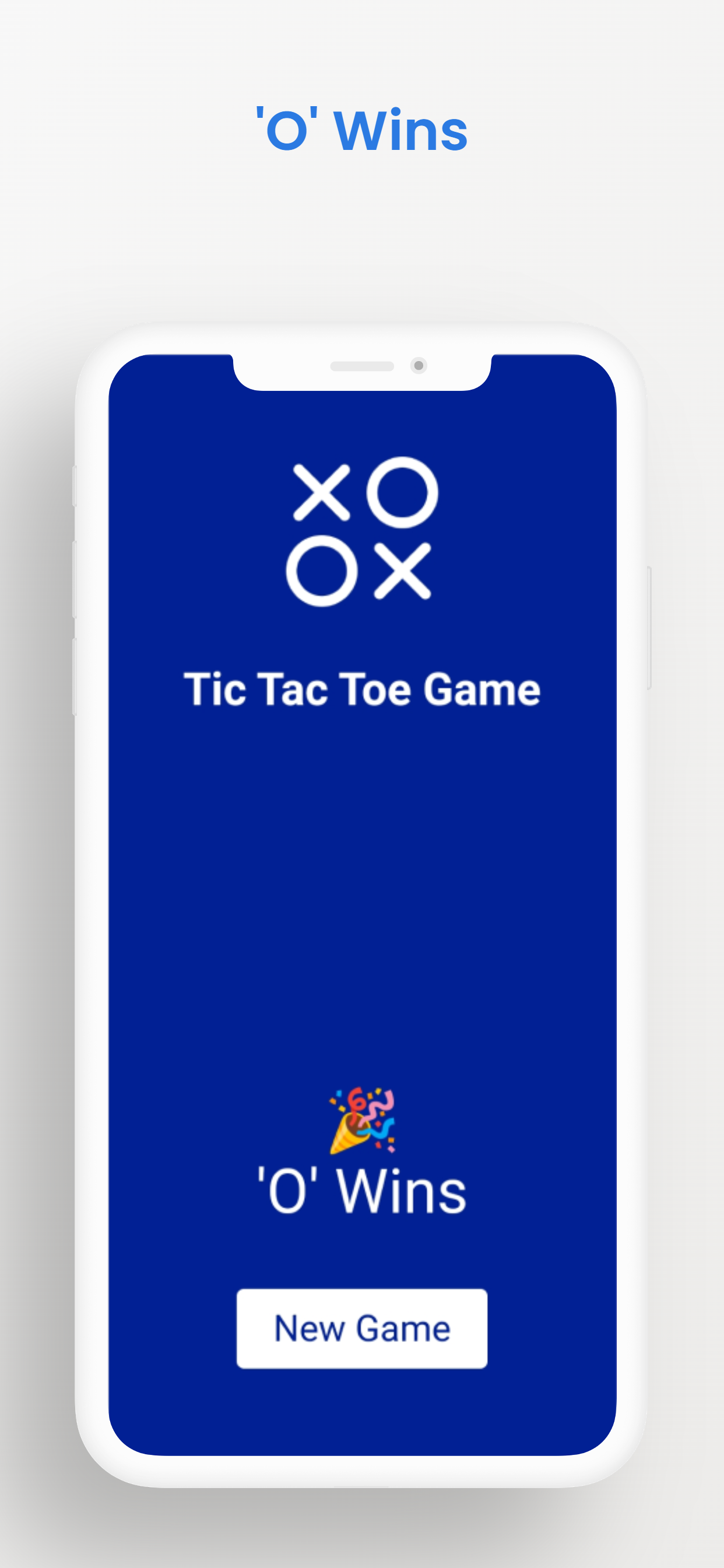Tic Tac Toe Game Game Screenshot