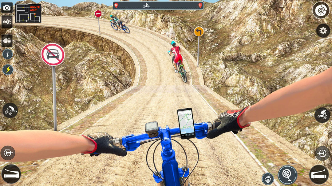 Screenshot of BMX Cycle Stunt Game