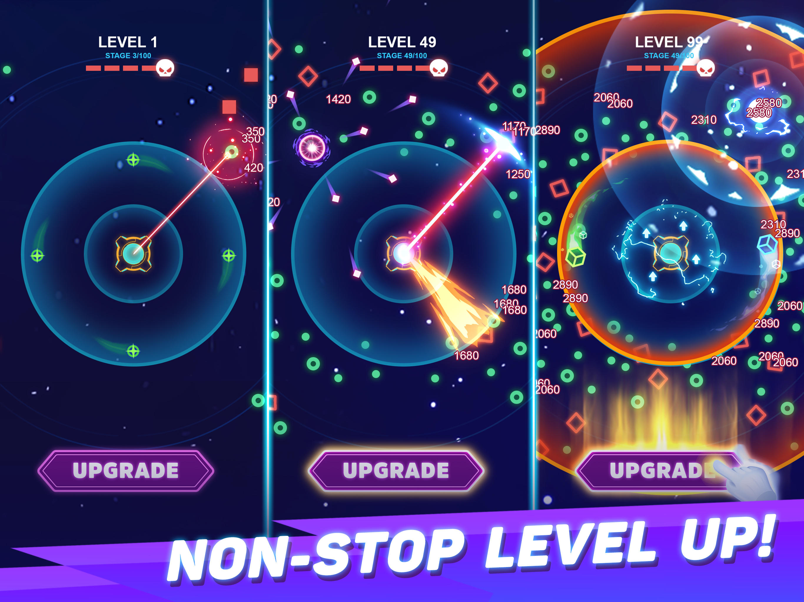 Space War: Idle Tower Defense Game Screenshot