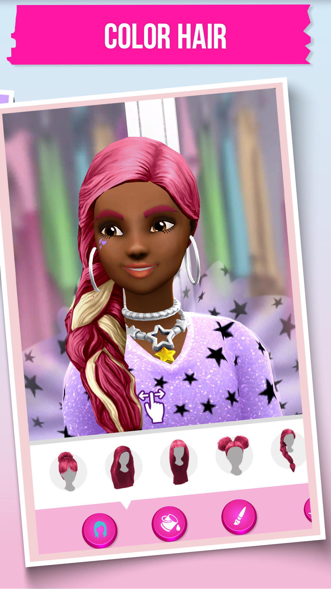 Barbie™ Fashion Closet Game Screenshot