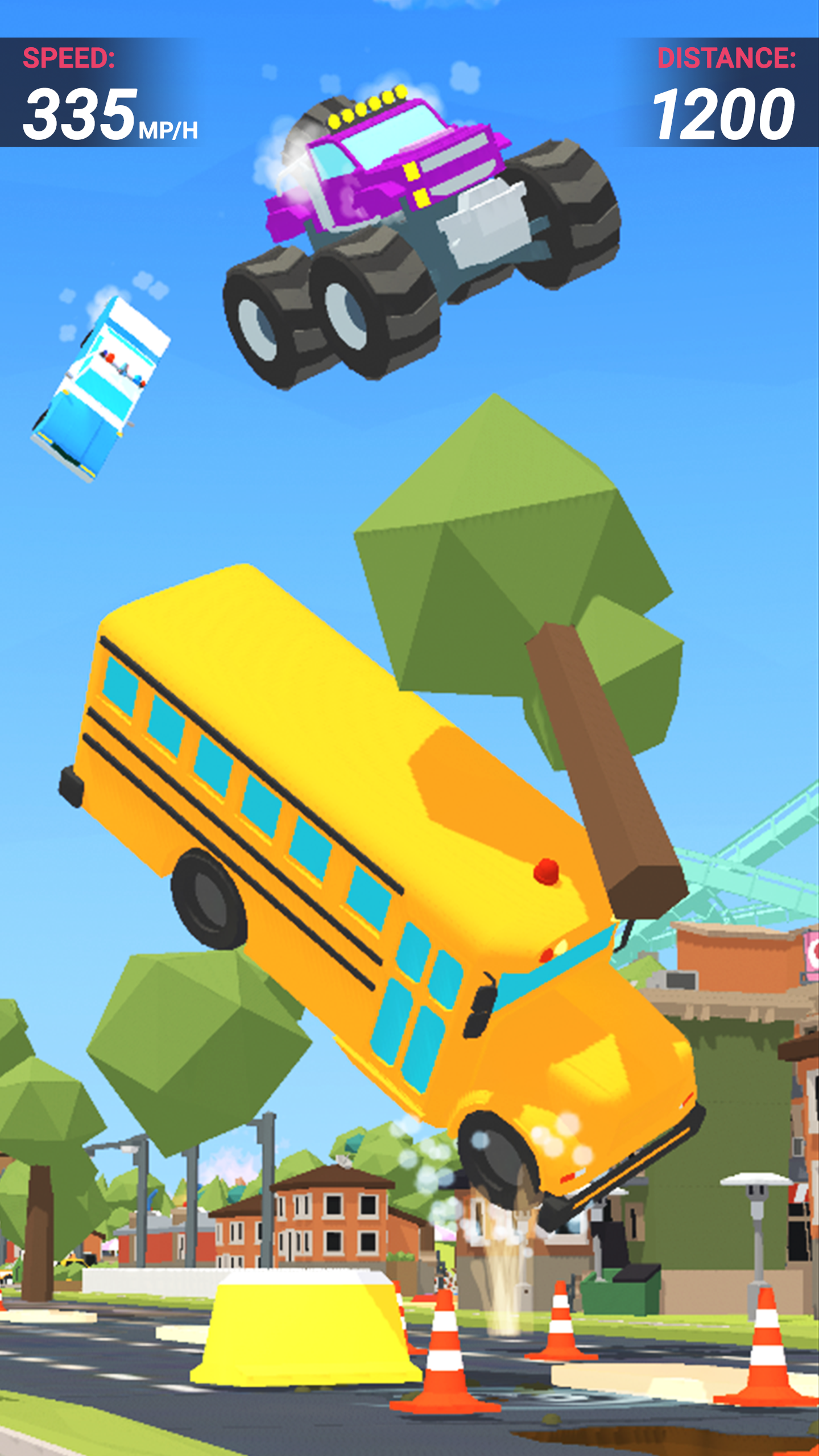 Screenshot of Car Jumper 3D