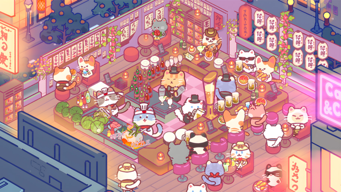 Cat Restaurants 게임 스크린샷