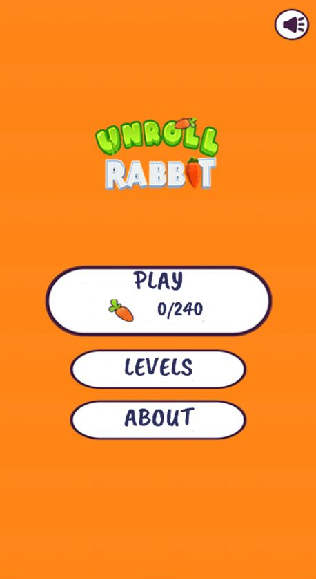 Rabbit Unroll Game Screenshot