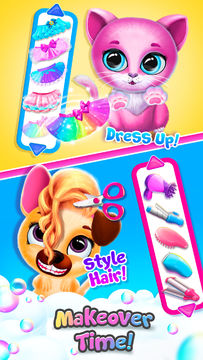 Kiki & Fifi Bubble Party ゲームのスクリーンショット