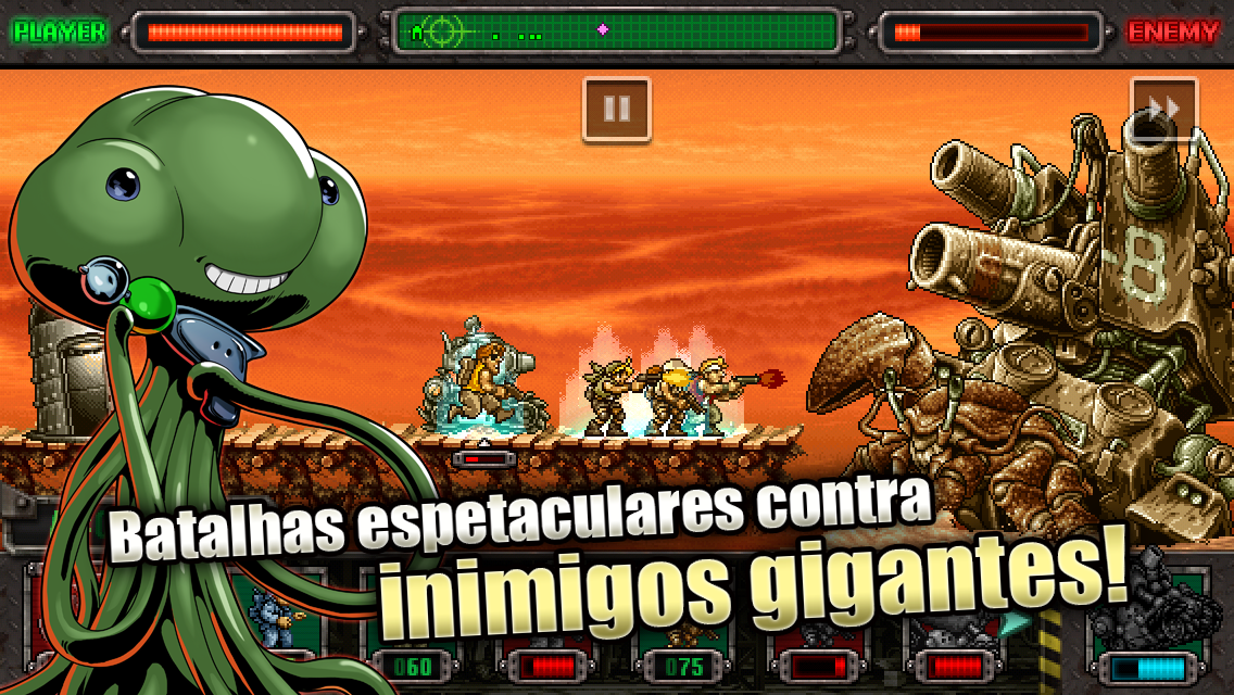 Captura de Tela do Jogo METAL SLUG DEFENSE
