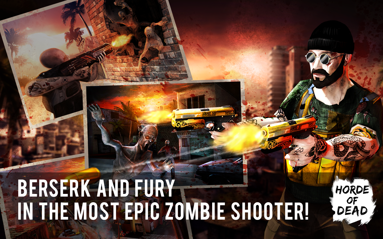 Horde of Dead: Zombie Plague ゲームのスクリーンショット