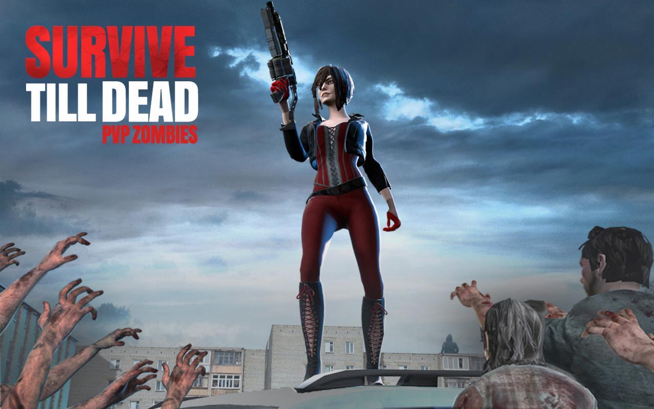 Screenshot 1 of Survive Till Dead - FPS Zombie ဂိမ်းများ 