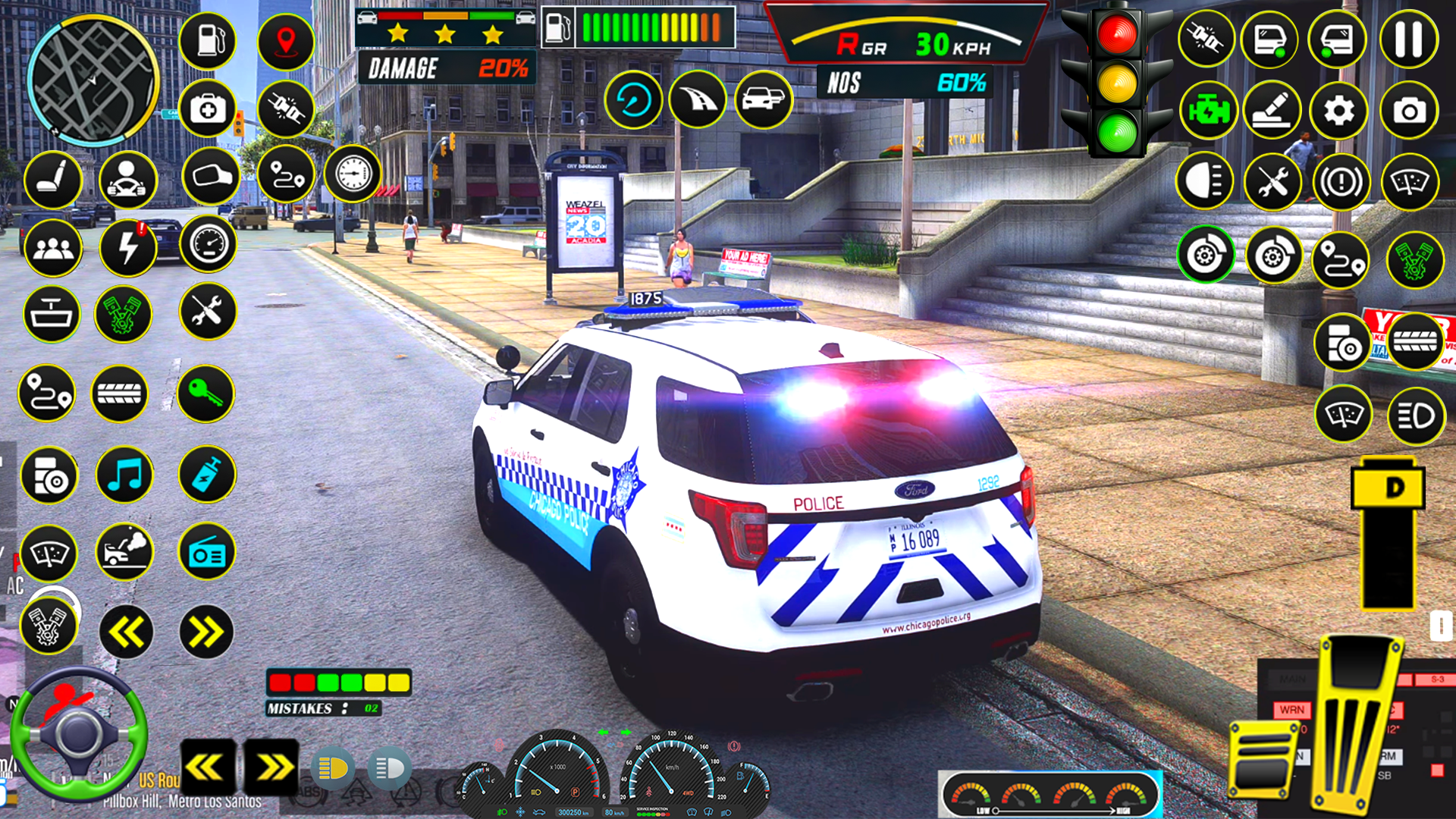 Screenshot of City Police Car Driving Games