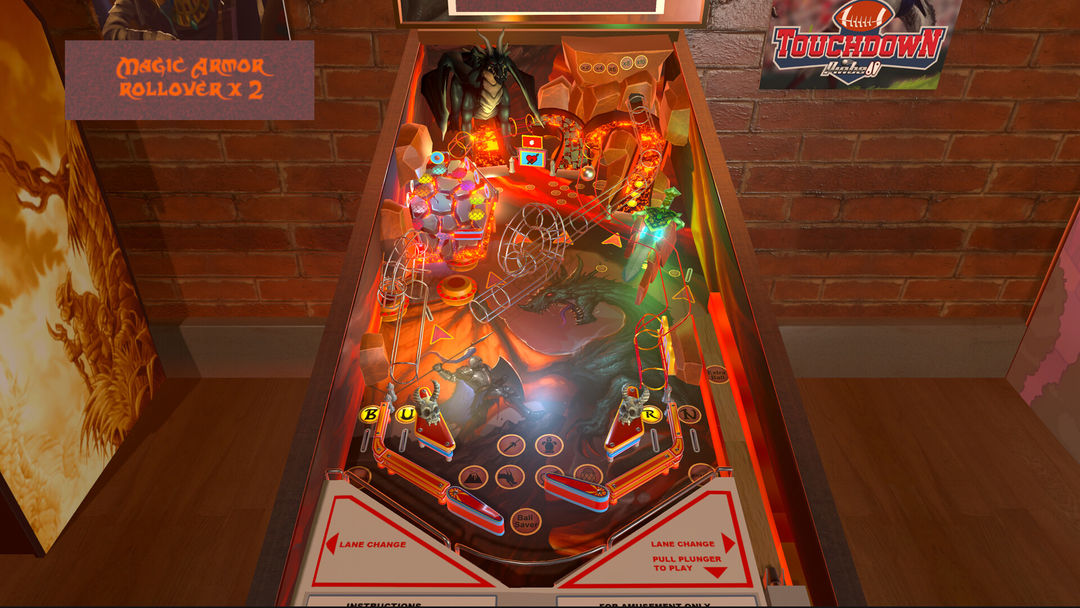 Screenshot of Dragon Pinball