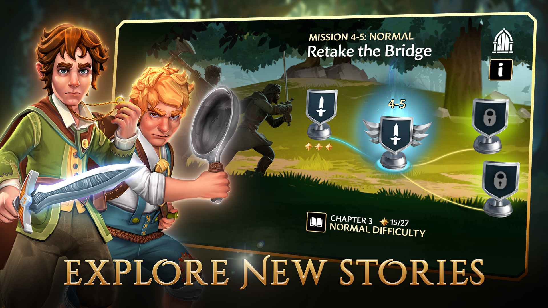 The Lord of the Rings: Heroes Game Screenshot