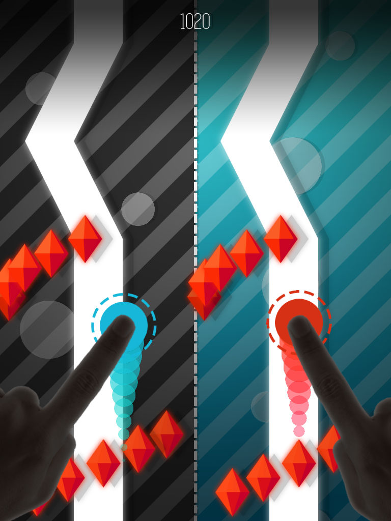 Captura de Tela do Jogo Follow the Lines: Asynchronous