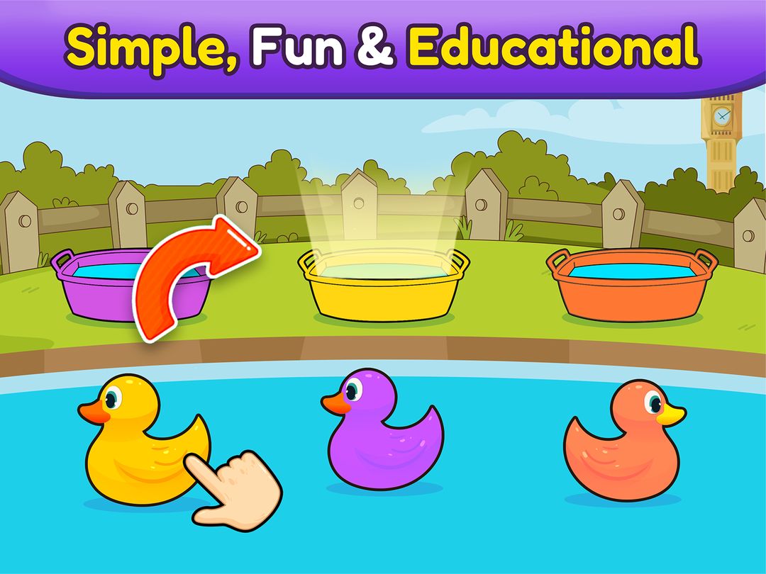 Learning Games for Toddlers 게임 스크린 샷