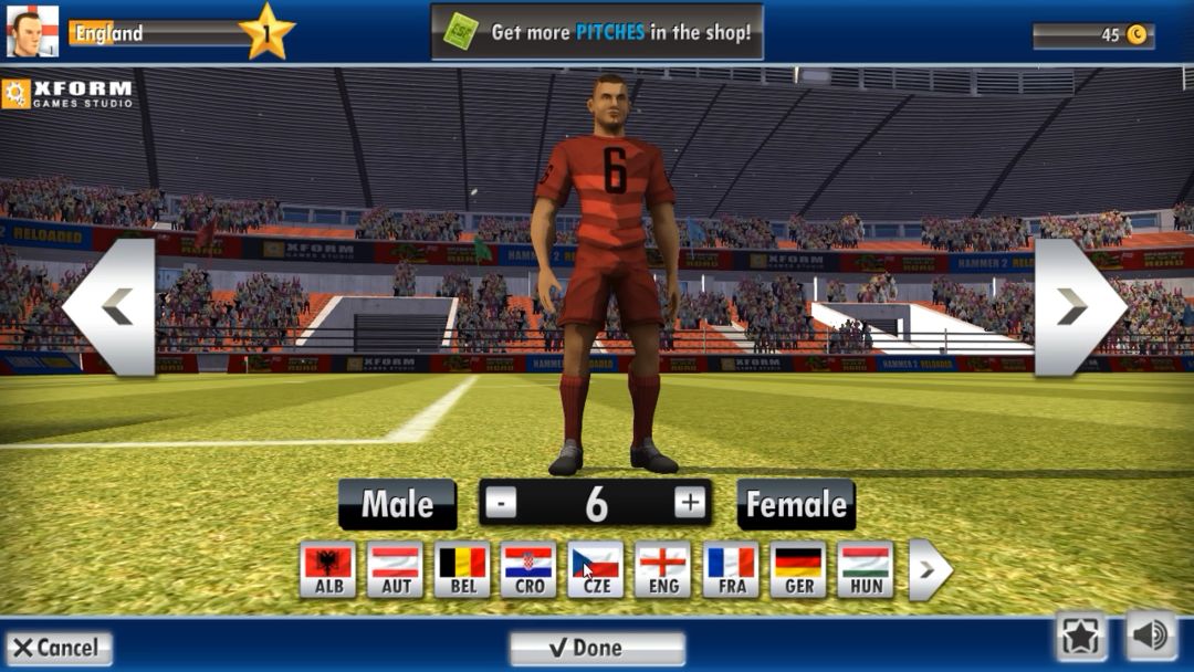 Euro Soccer Forever 2016 screenshot game