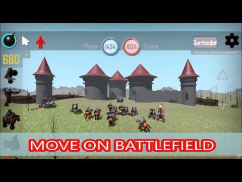 Screenshot of the video of Medieval Battle