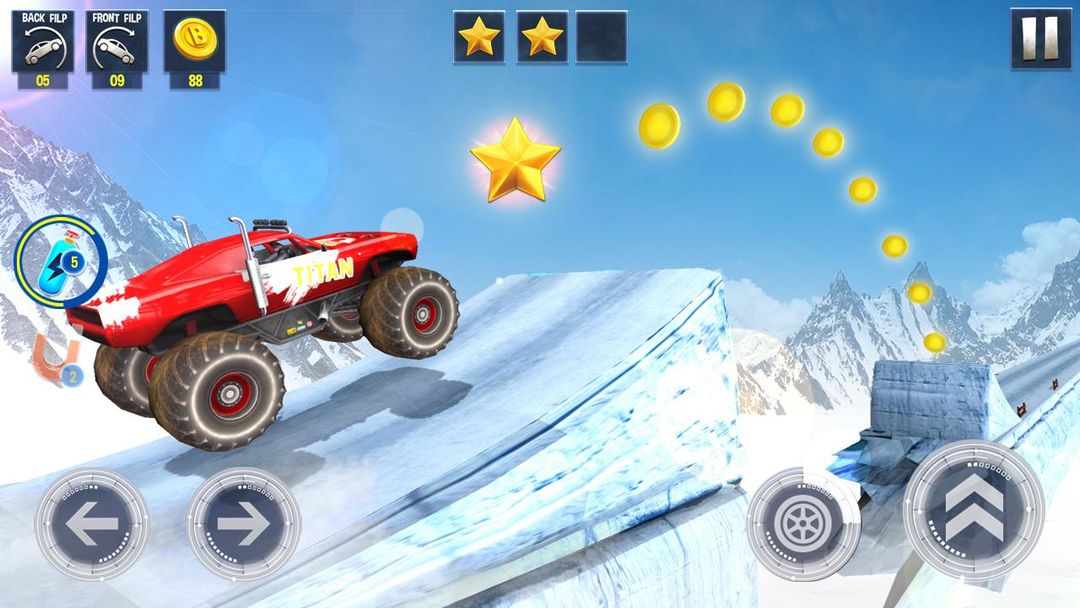 Stunt Mobil Bukit 2020 screenshot game