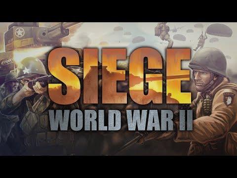 Screenshot of the video of SIEGE: World War II