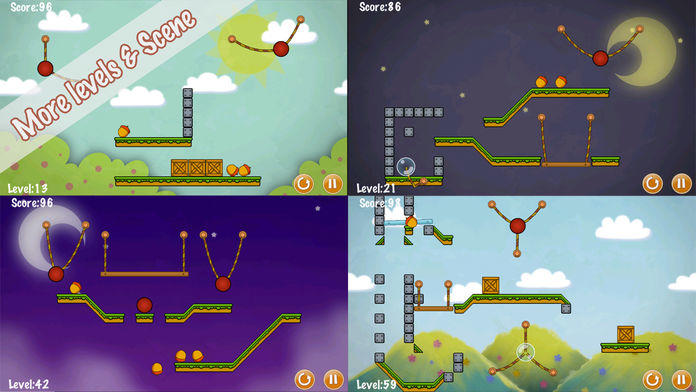 Скриншот игры Nuts Physics