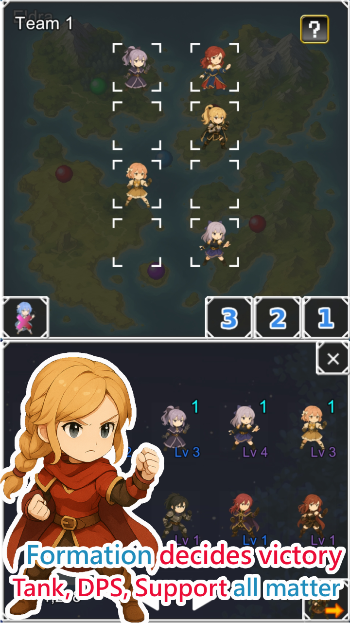 Sword of Goddess- Strategy RPG Game Screenshot