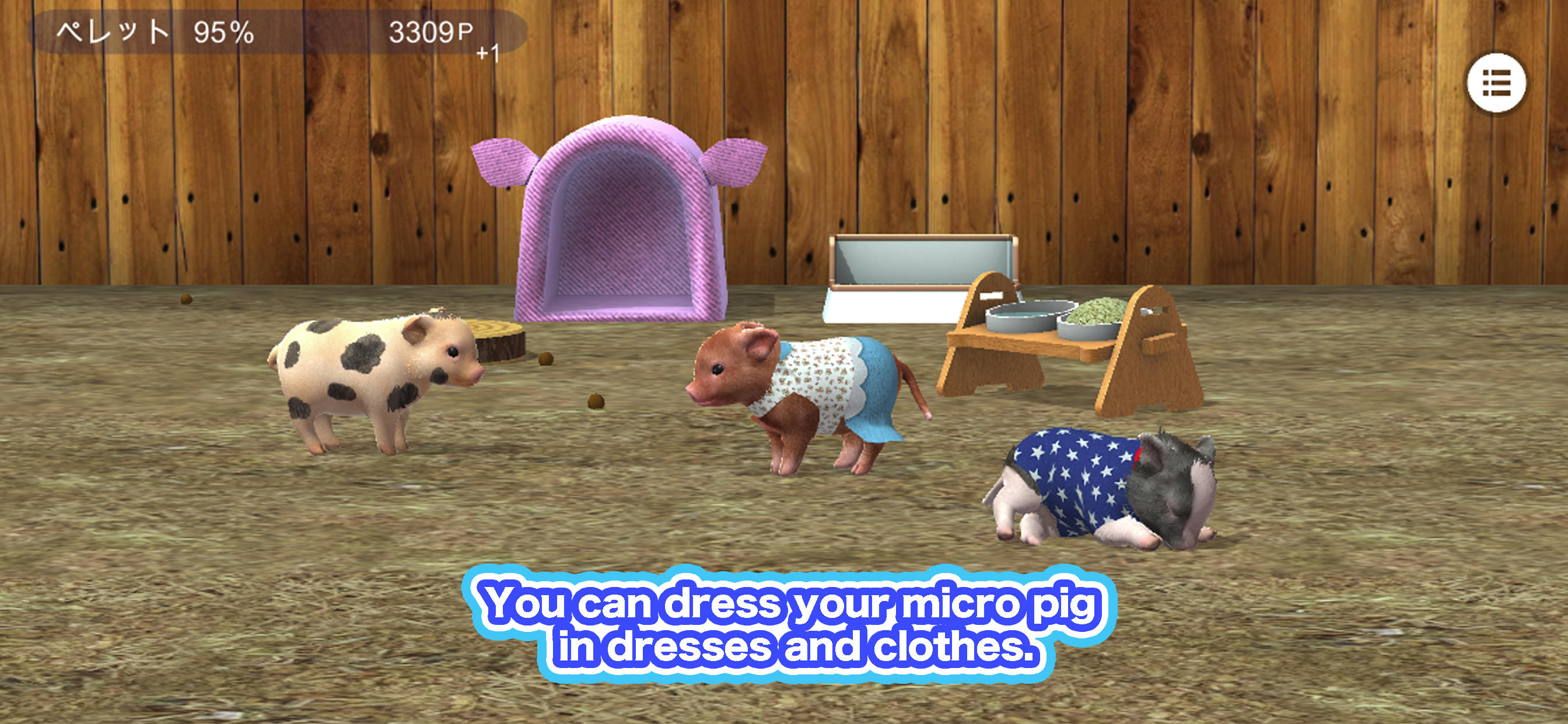 My micro pig Game Screenshot