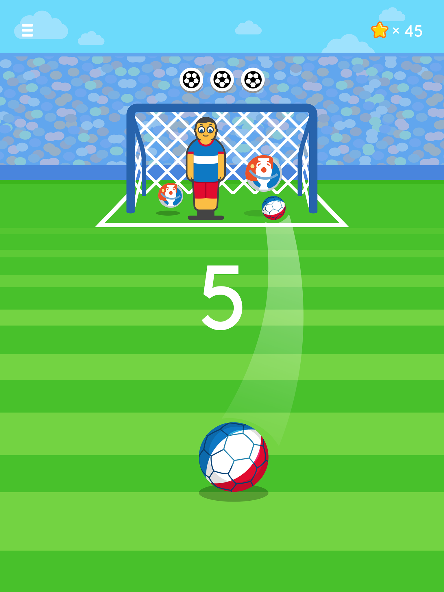 Ketchapp Soccer 遊戲截圖