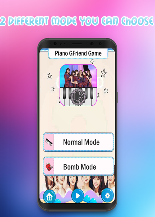 Piano Tiles GFRIEND Games ゲームのスクリーンショット