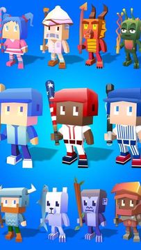 Blocky Baseball Game Screenshot