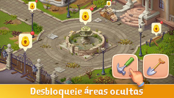 Captura de Tela do Jogo Merge Farm Life: Mansion Decor