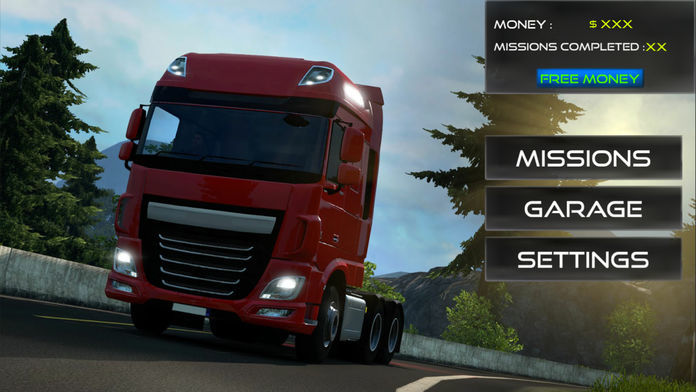Screenshot 1 of Euro Truck Driving Simulator 2017 