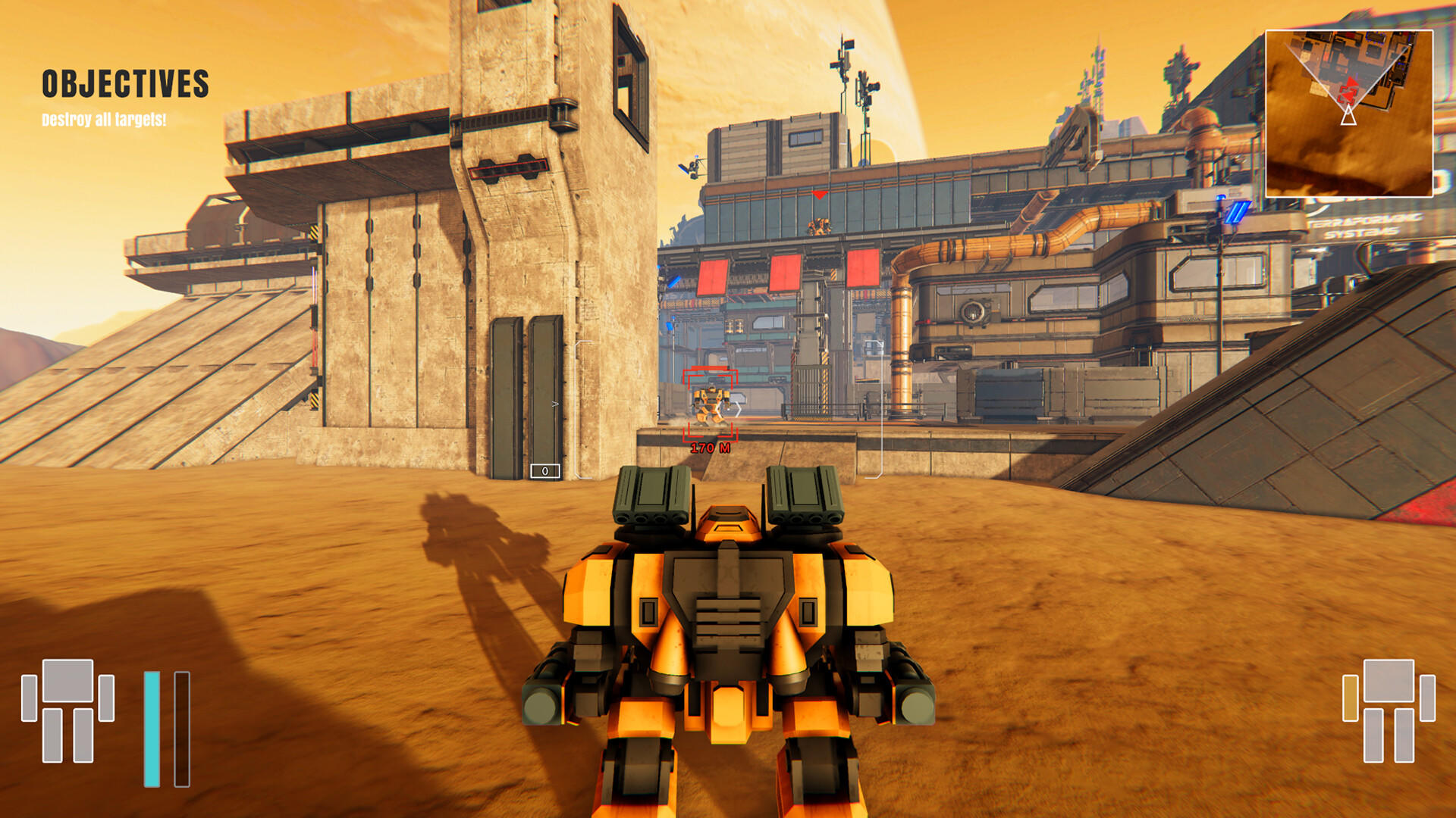 Screenshot 1 of Симулятор стрельбы роботов 
