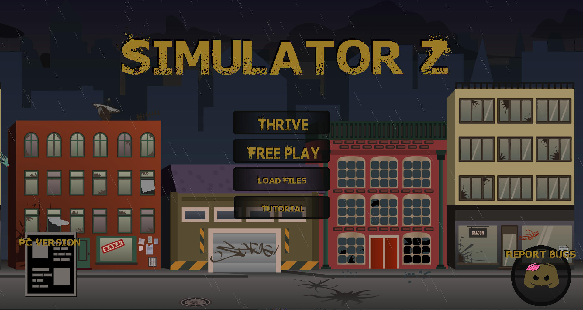 Screenshot of Simulator Z