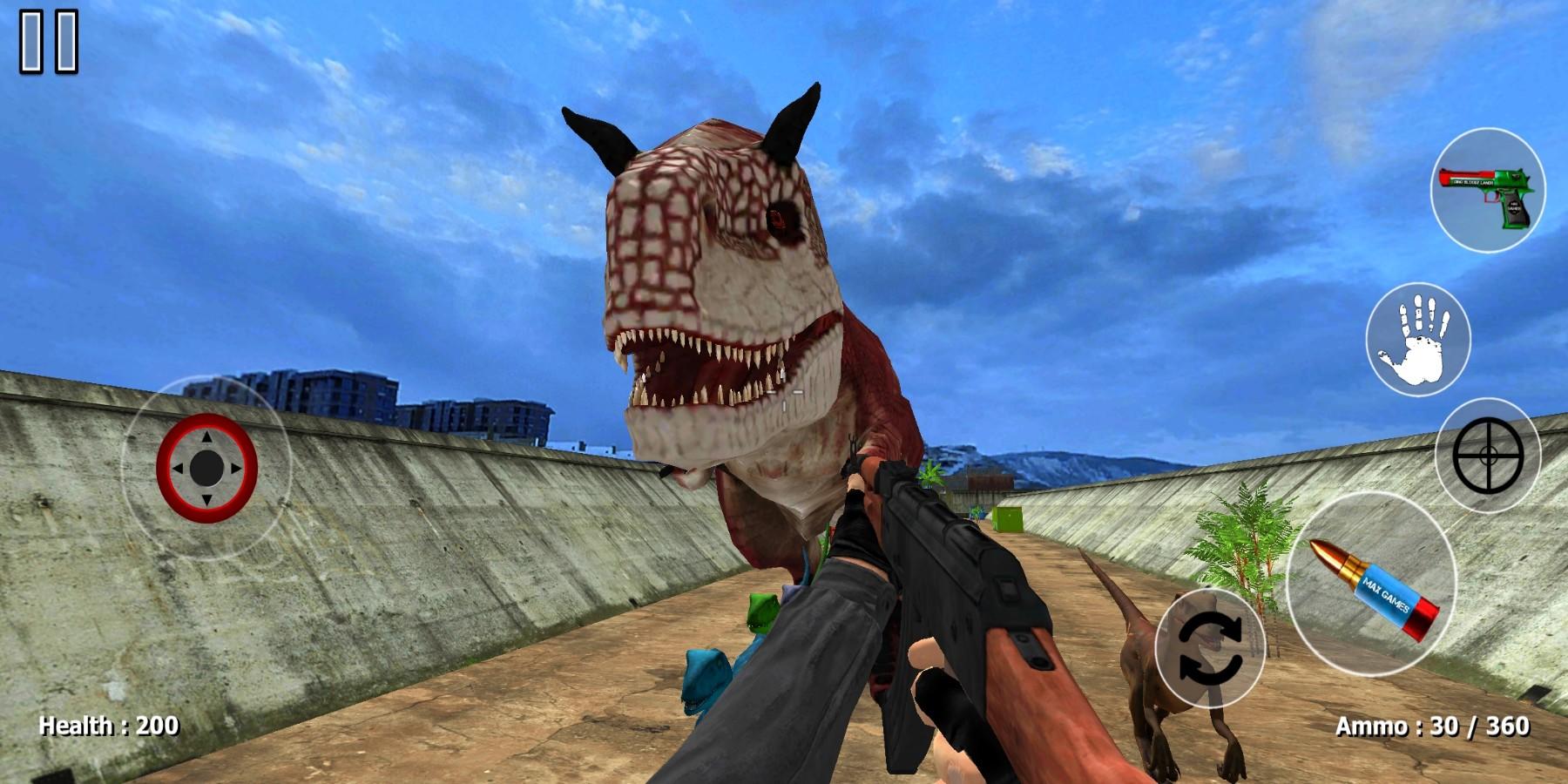 Dinosaur Bloody 2 - Demo Game Screenshot