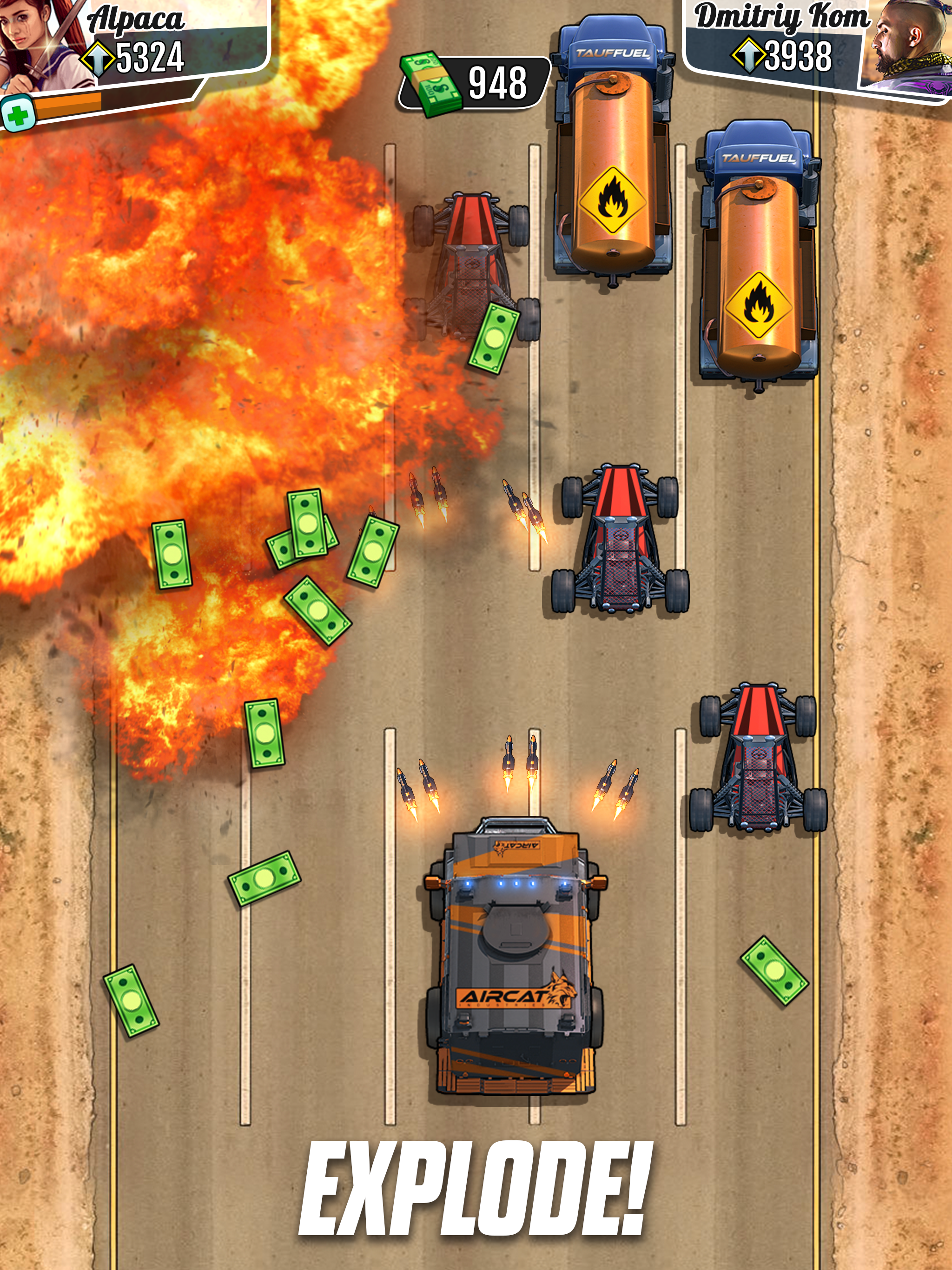 Fastlane: Road to Revenge Game Screenshot