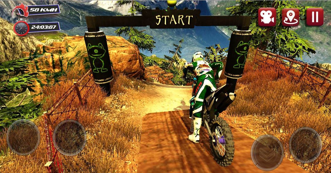 Screenshot of motoNduro