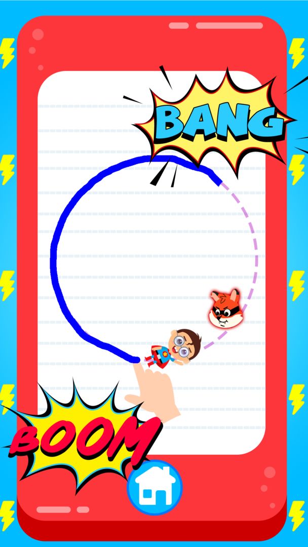 Baby Superhero Mega Phone screenshot game