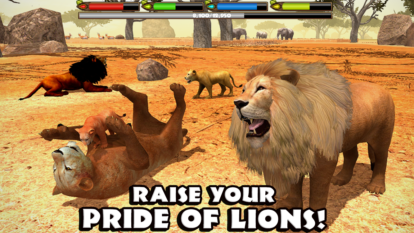 Ultimate Lion Simulator Game Screenshot